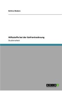 Hilfsstoffe bei der Gefriertrocknung