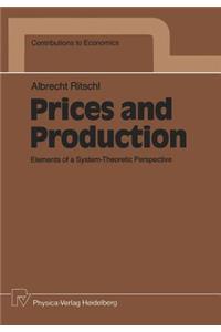 Prices and Production: Elements of a System-Theoretic Perspective