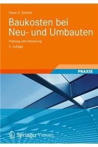 Baukosten Bei Neu- Und Umbauten