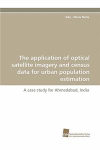 application of optical satellite imagery and census data for urban population estimation