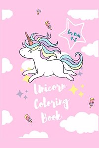 Unicorn Coloring Book for Kids 4-8