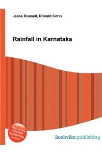 Rainfall in Karnataka