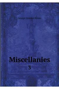 Miscellanies 3