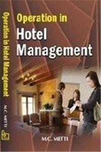 Operation in Hotel Management