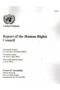 Report of the Human Rights Council