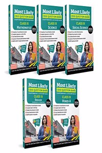 Oswal-Gurukul Most Likely CBSE Question Bank Class 9 Bundles (Set of 5) : Maths, Science, Social Science, English & Hindi-A for Exam 2024