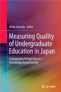 Measuring Quality of Undergraduate Education in Japan