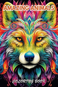 Amazing Animals Coloring Book