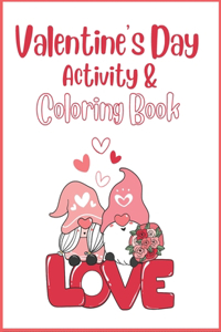 Valentine's Day Activity & Coloring Book