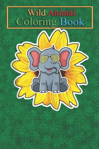 Wild Animal Coloring Book
