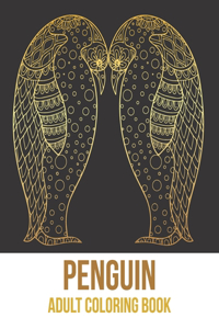 Penguin Adult Coloring book