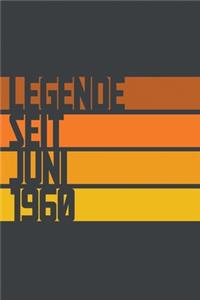 Legende seit Juni 1960