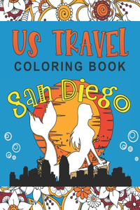 US Travel Coloring Book