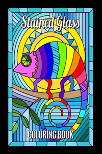 Stained Glass Coloring Book