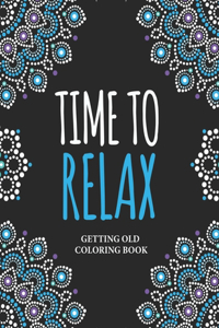 Time to Relax Coloring Book