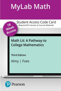 Mylab Math with Pearson Etext -- Access Card -- For Math Lit