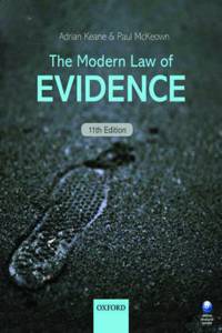 Modern Law of Evidence