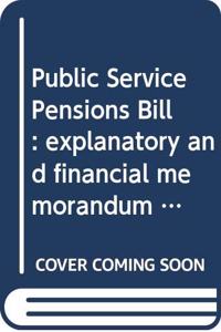 Public Service Pensions Bill