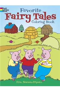 Favorite Fairy Tales Coloring Book