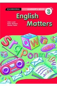 English Matters Grade 3 Learner's Book