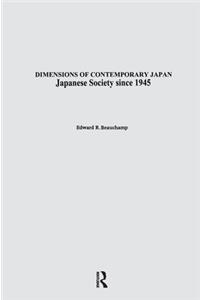 Japanese Society Since 1945