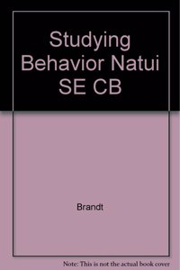 Studying Behavior Natui SE CB