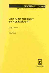 Laser Radar Technology and Applications Iii