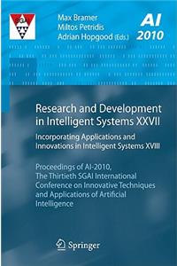 Research and Development in Intelligent Systems XXVII