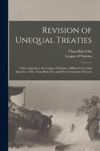Revision of Unequal Treaties