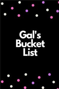 Gal's Bucket LIst