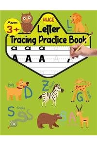 Huge Letter Tracing Practice Book