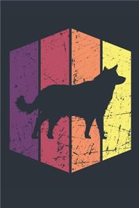 Vintage Wolf Journal - Gift for Wolf Lovers - Retro Wolf Notebook - Wolf Diary for Boys and Girls