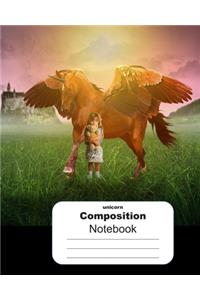 Unicorn Composition Notebook
