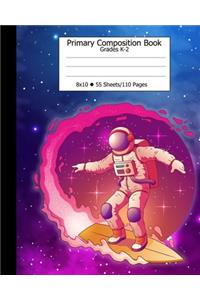 Primary Composition Book, Grades K-12, 8x10, 55 Sheets/110 Pages