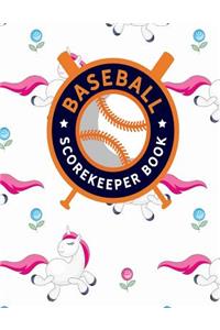 Baseball Scorekeeper Book