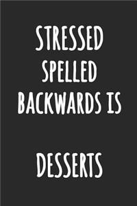 STRESSED Spelled Backwards is DESSERTS