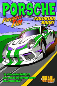 Fireball Tim PORSCHE Coloring Book