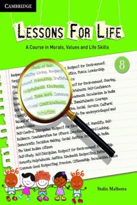 Lesson For Life: A Course In Morals Values And Life Skills (Book – 8)