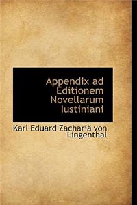 Appendix Ad Editionem Novellarum Iustiniani