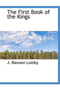 The First Book of the Kings