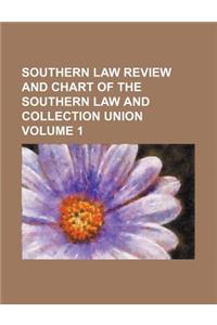 Southern Law Review and Chart of the Southern Law and Collection Union Volume 1