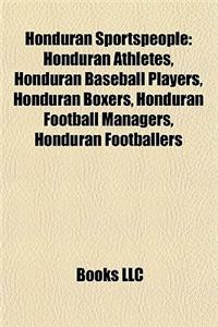 Honduran Sportspeople