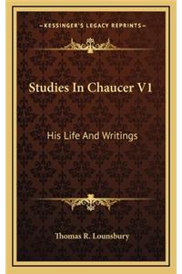 Studies in Chaucer V1