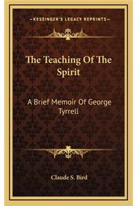 The Teaching of the Spirit