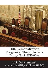 HUD Demonstration Programs