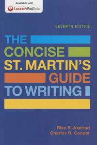 The Concise St. Martin's Guide to Writing [With Access Code]