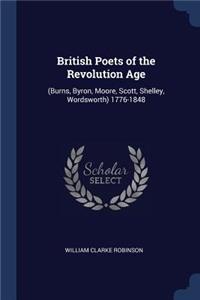 British Poets of the Revolution Age