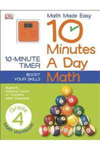 10 Minutes a Day: Math, Fourth Grade