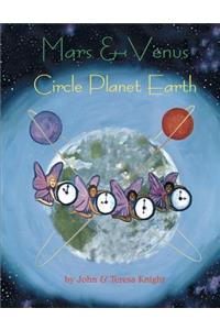 Mars & Venus Circle Planet Earth