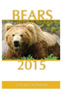 Bears Weekly Planner 2015